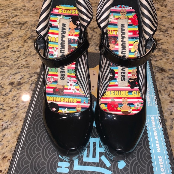 Patent Leather Harajuku Lovers High Heels - Picture 3 of 8